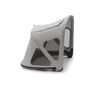 Bugaboo Fox Cappottina Breezy, Estensibile per una maggiore copertura e una Protezione Solare ottimale, Resistente all'Acqua, Compatibile Con Tutti i Passeggini Fox/Cameleon 3, Misty Grey