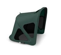 Bugaboo Fox Cappottina Breezy, Estensibile per una maggiore copertura e una Protezione Solare ottimale, Resistente all'Acqua, Compatibile Con Tutti i Passeggini Fox/Cameleon 3, Fern Green