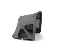 Bugaboo Fox Cappottina Breezy, Resistente all'Acqua e Estensibile | per una maggiore copertura e una Protezione Solare ottimale, , Compatibile Con Tutti i Passeggini Fox/Cameleon, Moon Grey