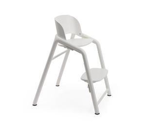 Bugaboo Giraffe Sedia evolutiva in Legno, Seggiolone Regolabile in 1 Secondo, Sicura e Resistente, Utilizzabile dalla Nascita in Combinazione con il Set Neonato (Venduto Separatamente), Bianco