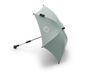 Bugaboo Ombrellone + compatibile con tutti i passeggini Bugaboo con protezione UPF 50+ contro i raggi UV, ampia area ombra, connessione con un clic e meccanismo facilmente regolabile, verde pino