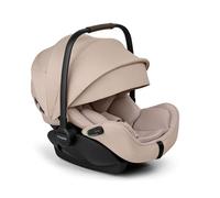 Bugaboo Otter by Nuna - seggiolino auto comodo per neonati reclinabile in orizzontale i-Size, cappottina UPF 50+ e memory foam, compatibile con la base 360, per bimbi da 0-15 mesi Desert Taupe Mélange