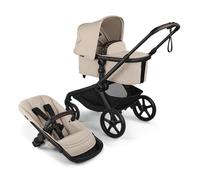 Bugaboo - passeggino a marsupio per neonati e bambini piccoli, per un massimo di tre bambini, ruote XL, funzionamento con una sola mano, grande culla, spazio sotto sedile XL (grigio)