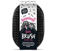 Bugalugs Spazzola da bagno per shampoo per cani e gatti da utilizzare bagnata o asciutta come spazzola per la toelettatura e il bagno insieme al nostro shampoo per cani e gatti puzzolenti (nero