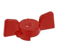 BUGAT 354-1623-05 Farfalla Alluminio Rossa per valvole e rubinetti Bugatti 3/4", Multicolore
