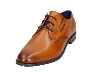 bugatti 312-AFY02 Lacci da Uomo, Cognac, con Lacci, Taglia 42 EU, Marrone, 42 EU Larga