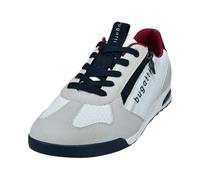 bugatti 321-a3811, Stringata Uomo, White Light Grey, 44 EU