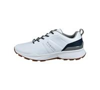 bugatti 342-AG401, Stringata Uomo, Bianco/Blu Scuro, 46 EU