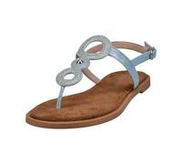 bugatti 435-ai283, Sandali Donna, Silver Light Blue, 37 EU