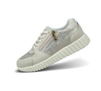 bugatti 445-ai606, Scarpe da Ginnastica Donna, Beige Metallizzato, 42 EU