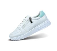 bugatti 445-aqh02, Scarpe da Ginnastica Donna, Bianco Verde Chiaro, 38 EU