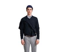 bugatti 7300-95510 Maglione con Scollo a V, Marina-390, S Uomo