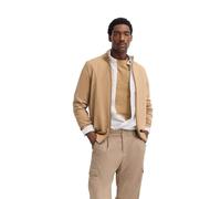 bugatti 7600-85520d Maglione Cardigan, 40-Beige, L Uomo