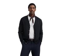 bugatti 7650-85520d Maglione Cardigan, 390-blu Marino, XL Uomo