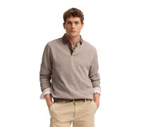 bugatti 8550-15126e Polo a Maniche Lunghe, 40-Beige, L Uomo