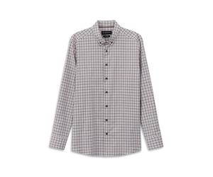 bugatti 9350-18400e Camicia Button-Down, 70-Marrone Chiaro, XL Uomo