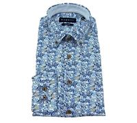 bugatti 9350-68501b Camicia, Blu, XXL Uomo