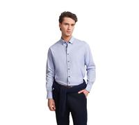 bugatti 9350-68510b Camicia, Blu, L Uomo