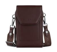 bugatti Almata portafoglio a tracolla con scomparto per smartphone, borsa crossover da donna, marrone