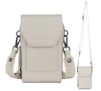bugatti Almata portafoglio a tracolla con scomparto per smartphone, borsa crossover da donna, beige