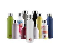 BUGATTI B Bottles Twin Bottiglia Termica 250 ML Silver Lux Mantiene i liquidi Caldi per 12 H, Freddi per 24 e Il Ghiaccio per 36 H Borraccia Fitness in Acciaio Inox 18/10 Ecologica e Riutilizzabile
