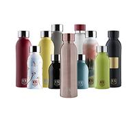 BUGATTI B BOTTLES TWIN Bottiglia termica 500 ml Rose Gold, liquidi caldi per 12H freddi per 24, ghiaccio per 36H borraccia fitness acciaio inox 18/10 ecologica, riutilizzabile (500, Rose Gold Brushed)