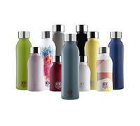 BUGATTI B Bottles Twin Bottiglia Termica 500 ml Teal Blue Mantiene i liquidi Caldi per 12 H Freddi per 24 e Il Ghiaccio per 36 H Borraccia Fitness in Acciaio Inox 18/10 Ecologica e Riutilizzabile