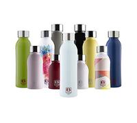 BUGATTI B Bottles Twin Bottiglia Termica 800 ml Light Blue Mantiene i liquidi Caldi per 12 H Freddi per 24 e Il Ghiaccio per 36 H Borraccia Fitness in Acciaio Inox 18/10 Ecologica e Riutilizzabile