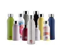 BUGATTI B Bottles Twin Bottiglia Termica 800 ml Steel Brushed Mantiene i liquidi Caldi per 12 H Freddi per 24 e Il Ghiaccio per 36 H Borraccia Fitness in Acciaio Inox 18/10 Ecologica e Riutilizzabile