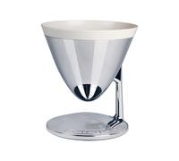 BUGATTI, Uma, Bilancia da Cucina Digitale con Timer, Display Elettronico, Ciotola Pesa Alimenti rimovibile, Portata massima 3kg, Design elegante (Cromo)