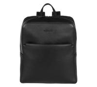 bugatti Black Zaino da giorno Pelle 40 cm Scomparto per laptop nero