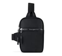 bugatti Blanc Delight Mini borsa a tracolla unisex, borsa piatta a tracolla, nera