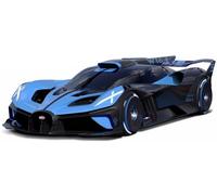 MODELLINO AUTO BURAGO STATICO BUGATTI BOLIDE BLU MODELLISMO SCALA 1:18