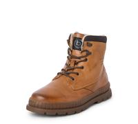 bugatti Boots stringati cognac / marrone scuro Uomo - Scarpe - Stivali e stivaletti - Stivaletti stringati bugatti 41