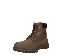 bugatti Boots stringati 'Poleman' color fango / nero Uomo bugatti 43 color fango / nero