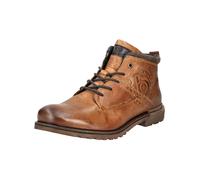 bugatti Boots stringati 'Vittore' cognac / marrone scuro Uomo bugatti 42