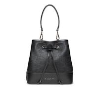 Bugatti Isa Borsa a secchiello nero, poliuretano, donna