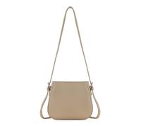 bugatti Luna piccola borsa a tracolla Bag in Bag in similpelle, borsa a tracolla da donna, beige
