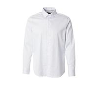 bugatti Camicia blu scuro / bianco Uomo bugatti XXL