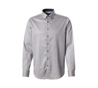 bugatti Camicia marino / blu chiaro / marrone / grigio chiaro Uomo bugatti XXL