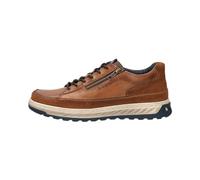 bugatti Capsole Sneaker mit Reißverschluss, Scarpe da Ginnastica Uomo, Cognac 6300, 41 EU Larga