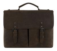 bugatti cartella Luca Briefcase With Flap Brown