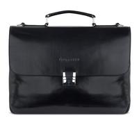 bugatti cartella Romano Briefcase S Black