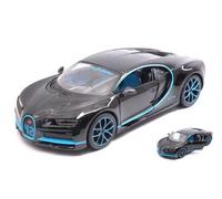 Bugatti Chiron Zero-400-zero 42 Seconds 2018 1:24 Model 31514BK MAISTO