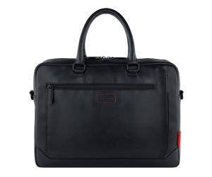 bugatti Clark Valigetta Vera Pelle 40 cm nero