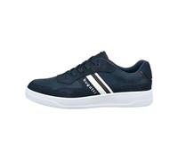 bugatti Cleaner Capsole Sneaker mit Logo An der Seite, Scarpe da Ginnastica Uomo, Blu Scuro, 40 EU
