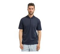 Bugatti - Cotton Blend Polo Shirt - - Tops - Uomo - Blu - M