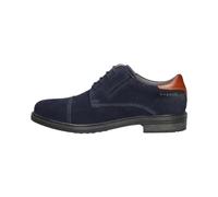 bugatti Derby-Schnürschuh mit Verstärkter Sohle für Einen Maskulinen Look, con Lacci Uomo, Dark Blue 4100, 42 EU Larga