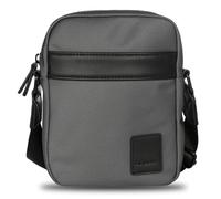 bugatti Domani 2.0 borsa a tracolla piccola unisex con rifiniture in similpelle, grigia