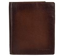 bugatti Domus RFID Wallet with Flap High Cognac, Cognac, venduto in taglia unica, elegante, Cognac, vendu en Taille unique, Elegante